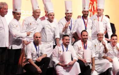 Baplin Uniformes viste a la Selección Española de Cocina